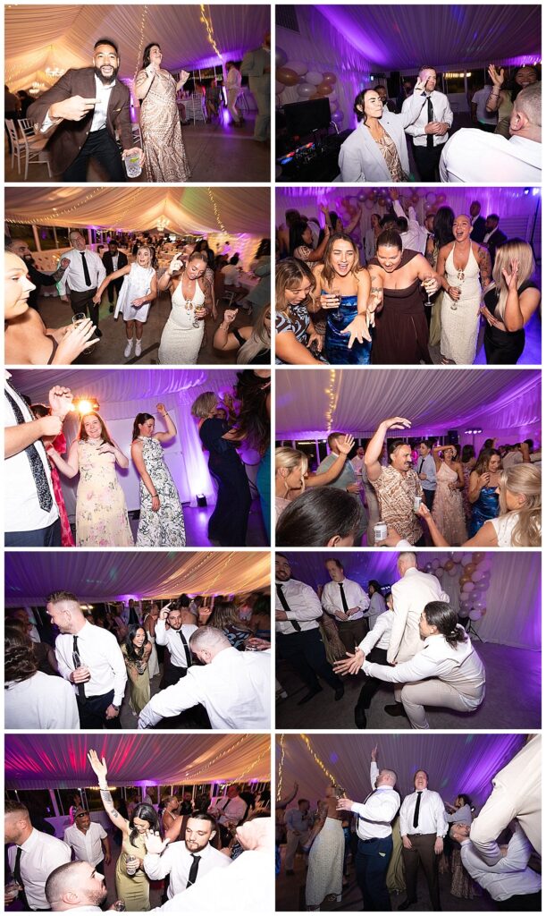 dance floor & speech shots at a wedding at Tangarratta NSW